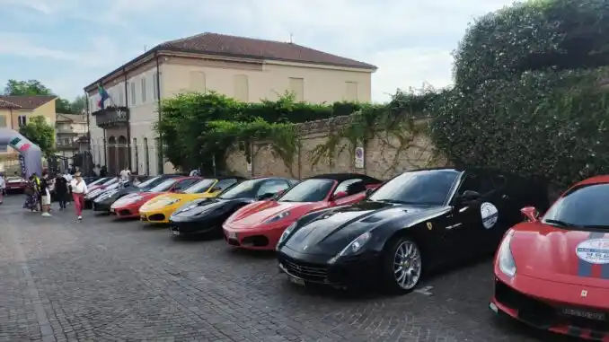 Image from Gazzetta d'Alba: *Le supercar della Targa Sobrero hanno fatto tappa a Barbaresco*  🏎️ ...