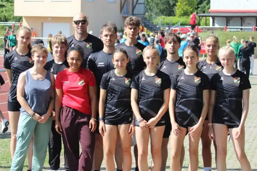 Image from VfB Germania Halberstadt e.V.: Leichtathletik: ... Überragende Germanen in Stendal (LA / Milan Arweil...