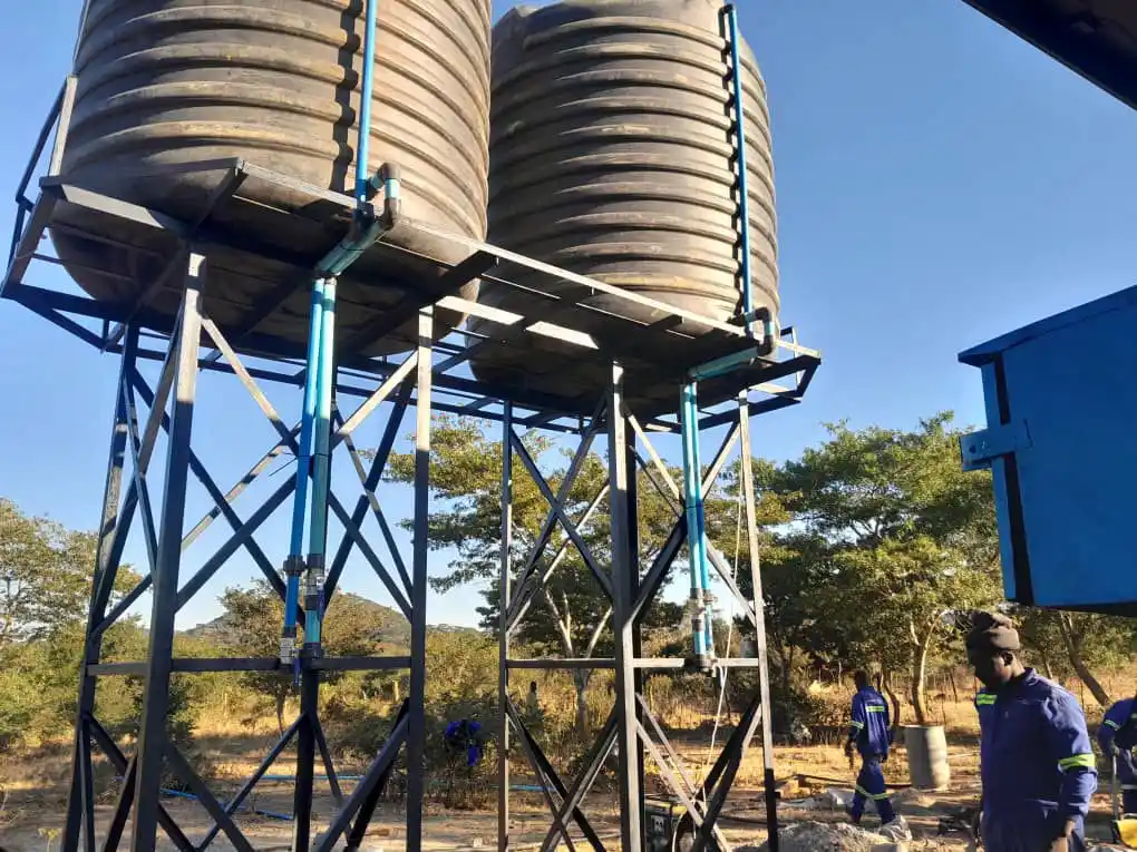 Image from MASVINGO PROVINCIAL INFORMATION DESK OFFICIAL: _Masvingo North MP Launches Borehole Drilling to Empower Communities_ ...
