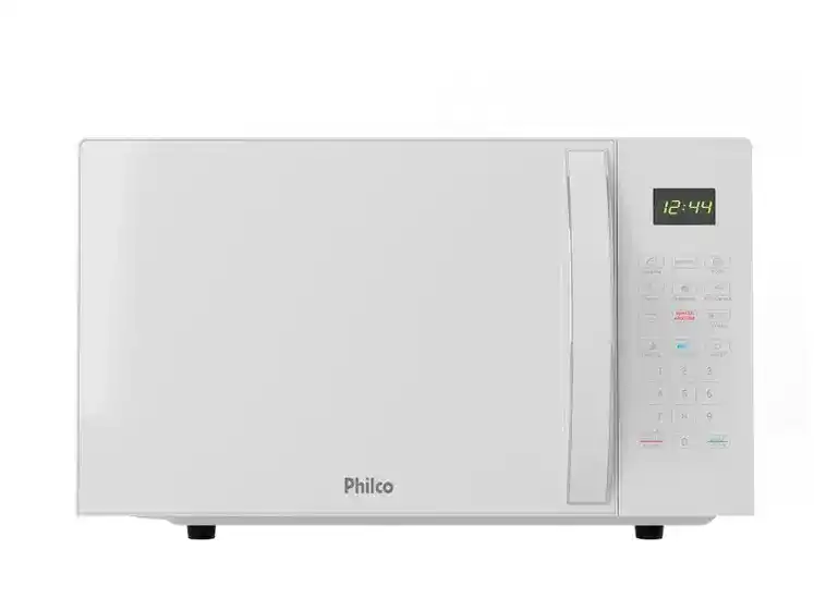 Image from Magazine Rafael Saturno Ofertas ,Descontos e Promoções (OFICIAL): *Micro-ondas Philco 25L Branco PMO28B* ~De R$ 929,00~ ✅ R$ R$ 557,6...