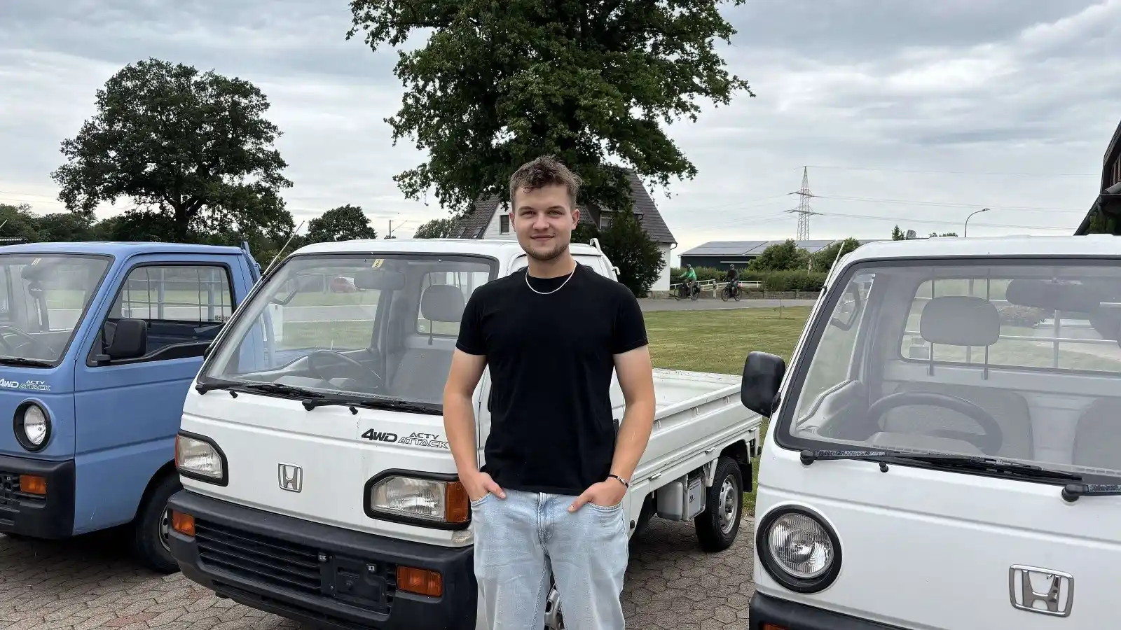 Image from NW Minden-Lübbecke: ➡️ *Minden: 22-Jähriger importiert japanische Kei-Trucks:* Dominic Bri...