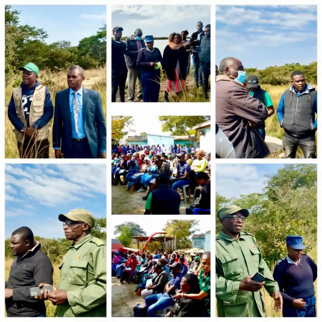 Image from MASVINGO PROVINCIAL INFORMATION DESK OFFICIAL: _Mushagashe Community Unites to Safeguard Presidential Fishery Project...