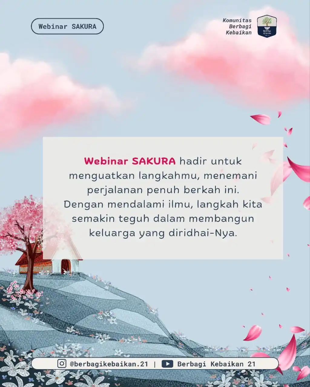 Image from Berbagi Kebaikan Community: Niat itu penting. Tapi tidak cukup. Rumah tangga yang harmonis dibangu...