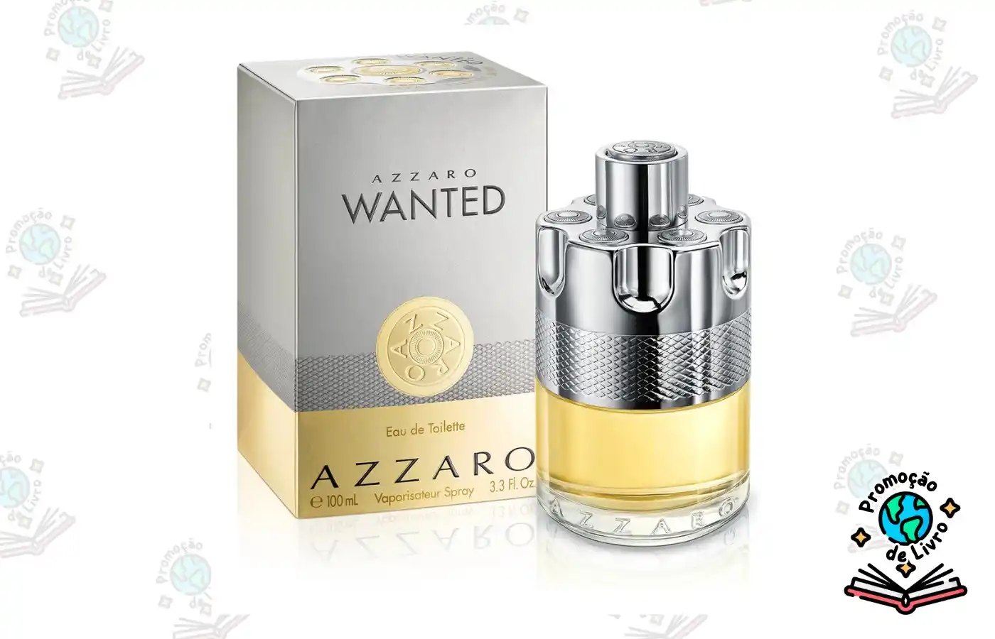 Image from Promoção de Livro: *Perfume Masculino Azzaro Wanted EDT 100ml* > *De:* ~R$ 699,00~ > *Po...