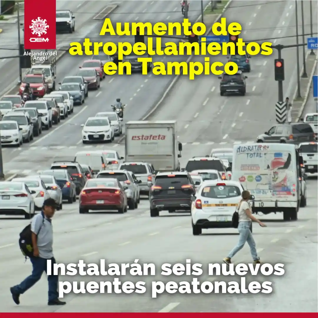 Image from EL SOL DE TAMPICO: *⚠️ PREOCUPANTE AUMENTO EN LAS CIFRAS ⚠️*  🚦 Para garantizar la segur...