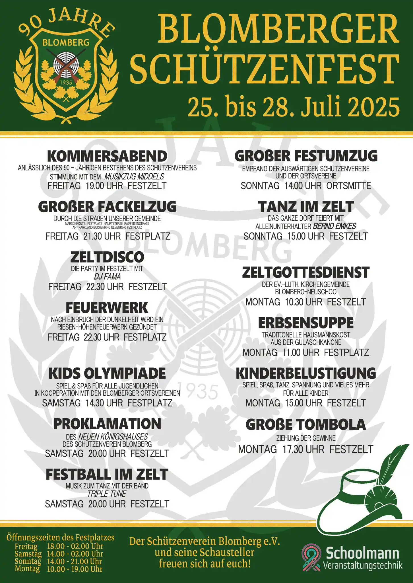 Schützenverein Blomberg post