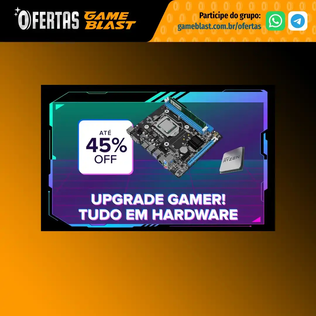 Image from Ofertas GameBlast: 👾 *[SEMANA GAMER ON] Hardware para PC* (via Mercado Livre) * Placas d...