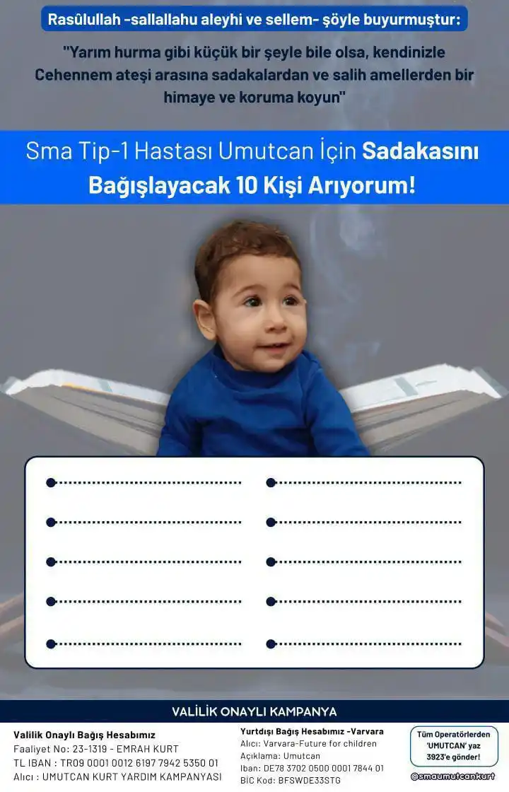 Image from NASHEED DİYARI: 📌VALİLİK İZİNLİ KAMPANYA 📌 TL İBAN TR09 0001 0012 6197 7942 5350 01...