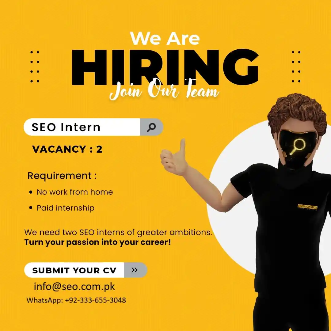 Image from Employmentor - Awais: 📢 We’re Hiring: SEO Paid Intern (Leading to Full-Time Job) Location: ...