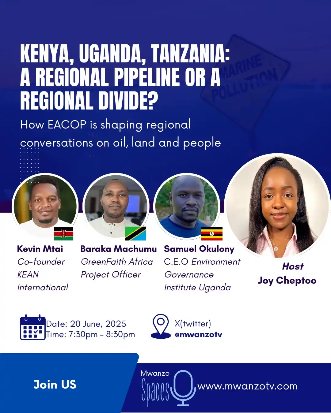 Image from Mwanzo TV: Who really benefits from the East African Crude Oil Pipeline (EACOP) p...