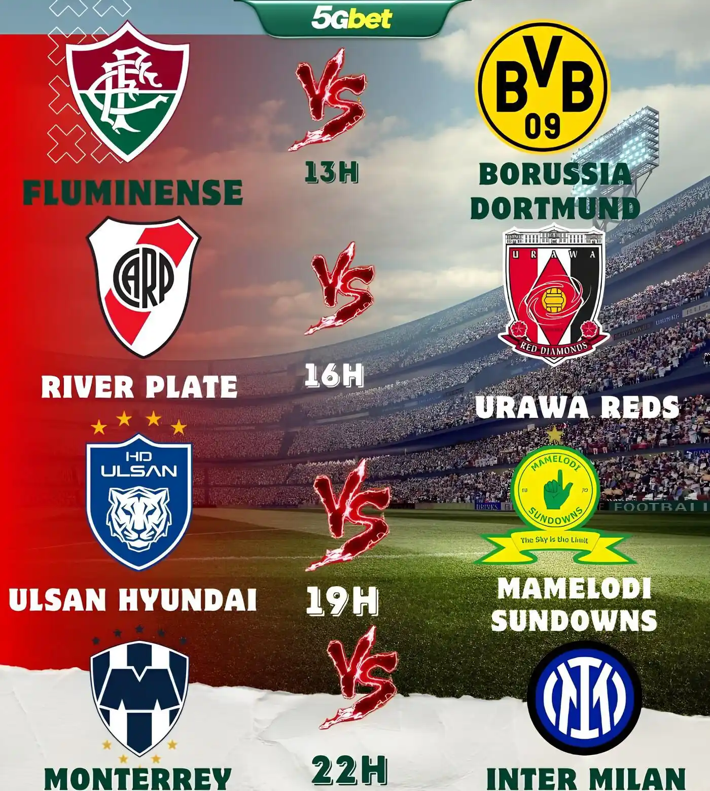 Image from 5Gbet | Canal Oficial: 5Gbet{Copa do Mundo de Clubes da FIFA 2025 } A corrida está prestes a ...