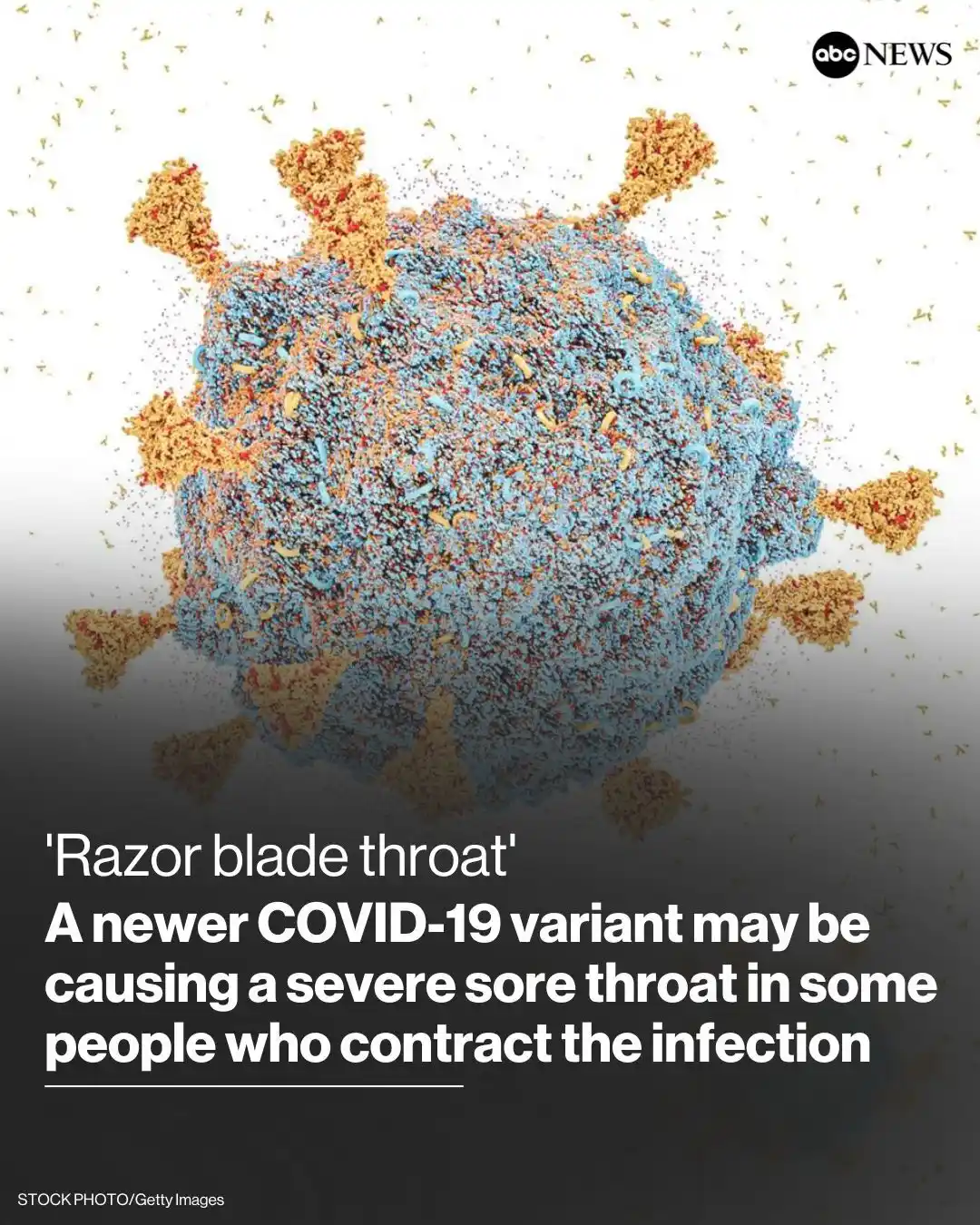 Image from ABC News: A newer COVID-19 variant, known as NB.1.8.1, has been nicknamed by som...