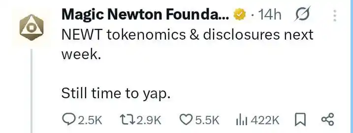 Image from ComPho Crypto Bitcoin: are you ready for $NEWT Tokenomics? Magic Newton is coming....
