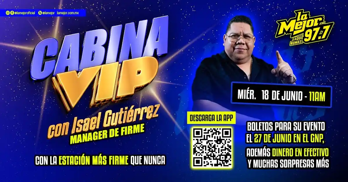 Image from La Mejor 97.7 FM: 💥 ¡Atención fanáticos de <a class="text-blue-500 hover:underline curs...