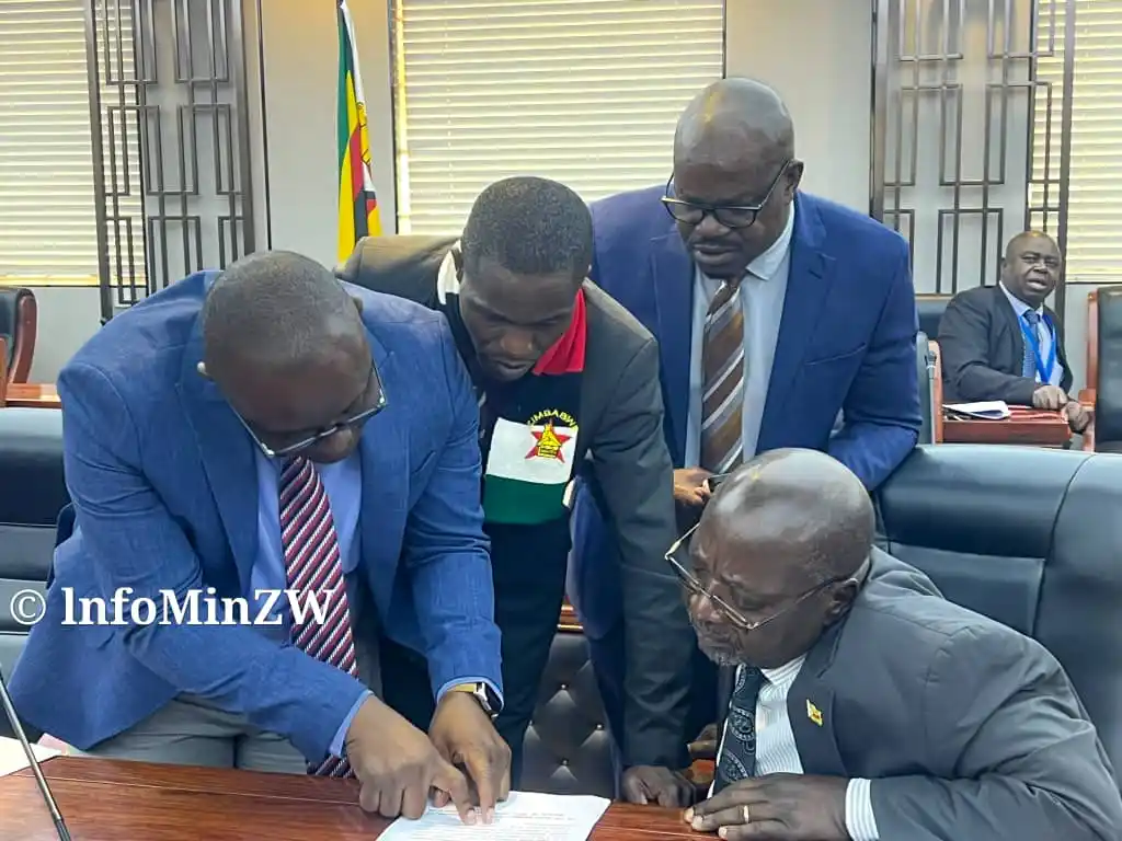 Image from Children of Zimbabwe Liberation War Veterans Association: Cabinet also considered and approved the Public Service Amendment Bill...