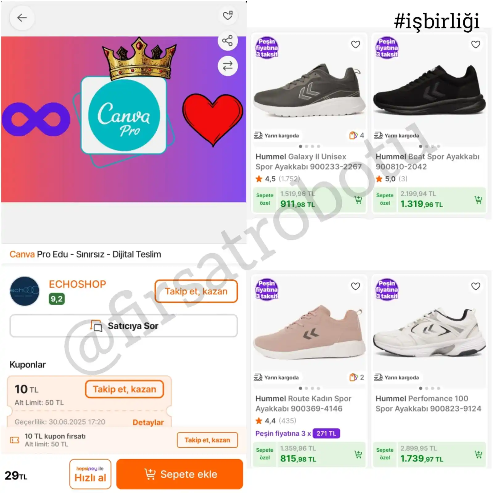 Image from Fırsat Robotu: 💥Canva Pro Edu Sınırsız  29TL'den Tekrar Stokta / Dijital Teslimat / ...