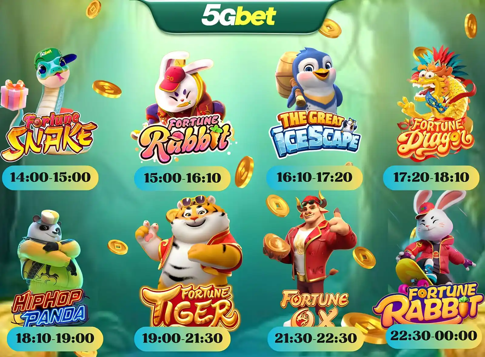 Image from 5Gbet | Canal Oficial: 🌺De acordo com os dados de apostas da 5Gbet de hoje, os seguintes jog...