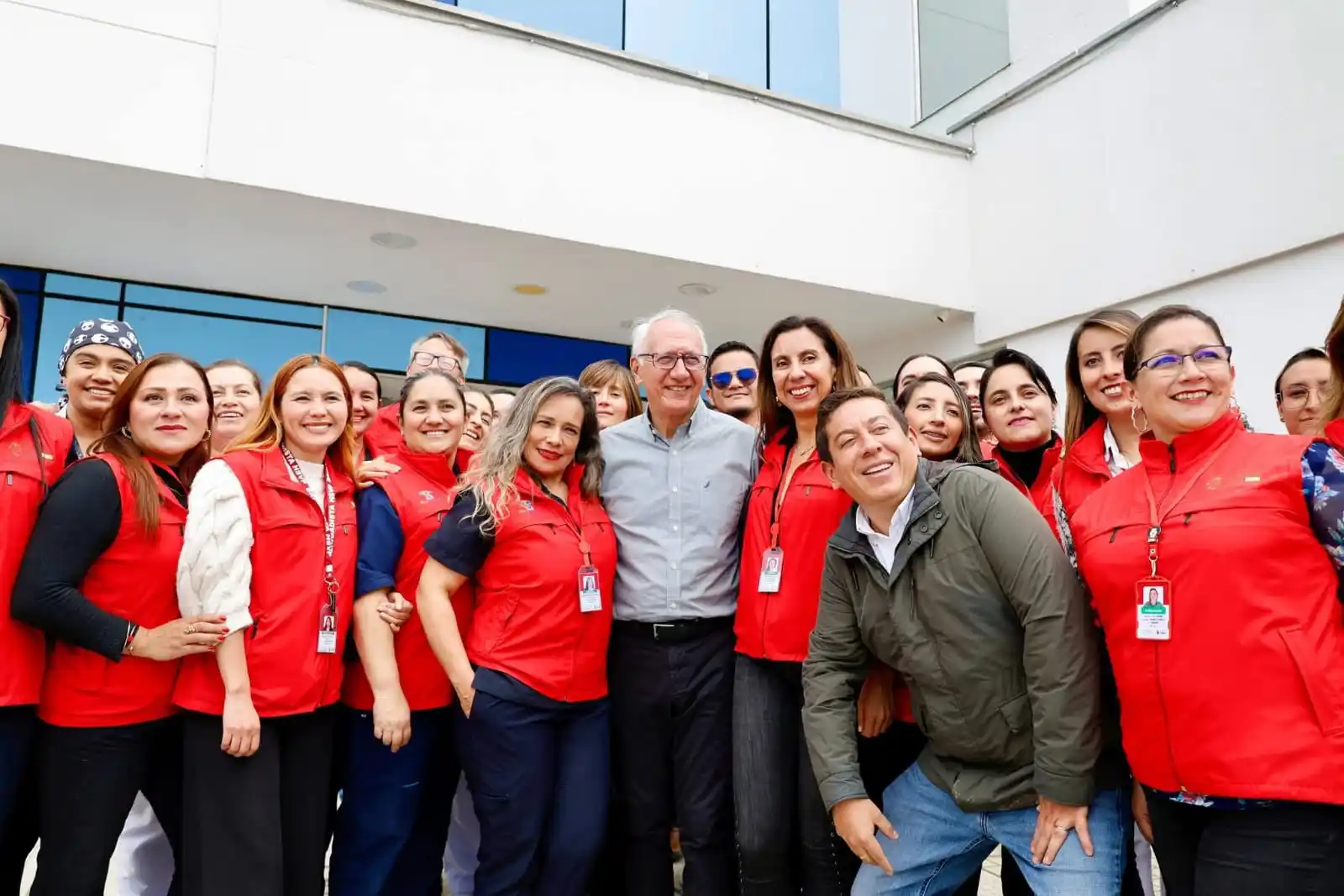 Image from MinSaludColombia: *En su recorrido por el departamento de Boyacá, el ministro de Salud, ...
