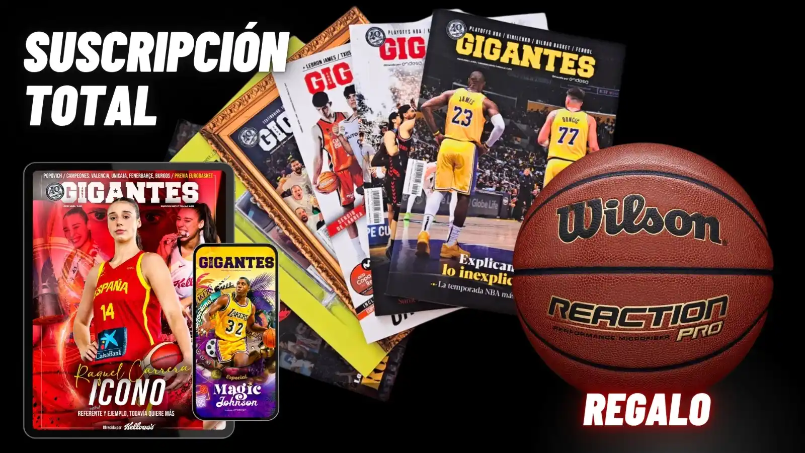 Image from Gigantes del Basket 🏀: ¡Estrenamos regalo con la Suscripción Total! 🎁 Date de alta ahora en...