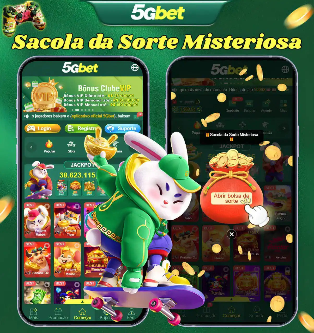 Image from 5Gbet | Canal Oficial: ❤️  Evento "Sacola da Sorte Misteriosa" de hoje começou. Por favor, ap...