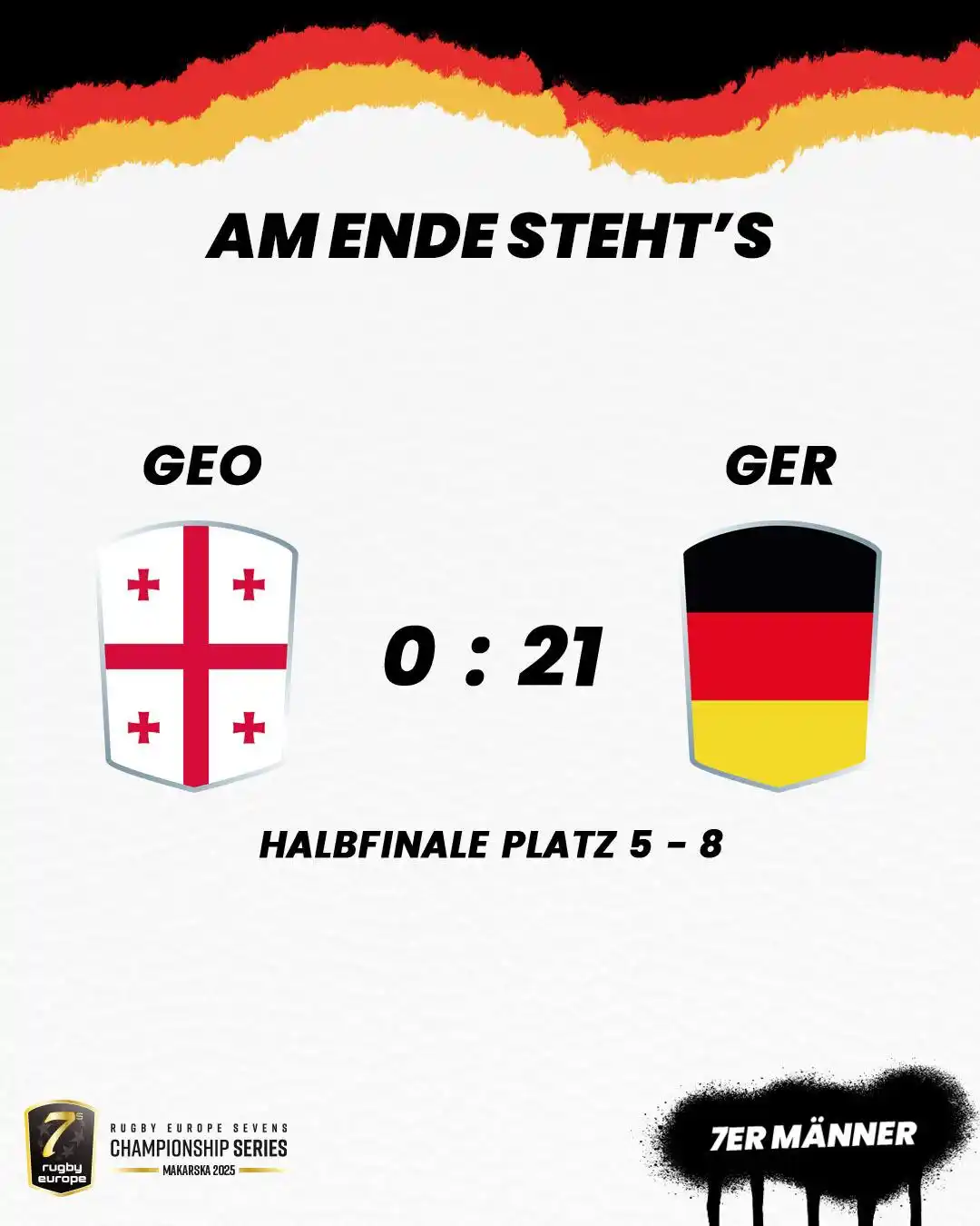 Image from Rugby Deutschland: Für unser Wolfpack geht’s ins Spiel um Platz 5 🐺  ——  Our Wolfpack is...