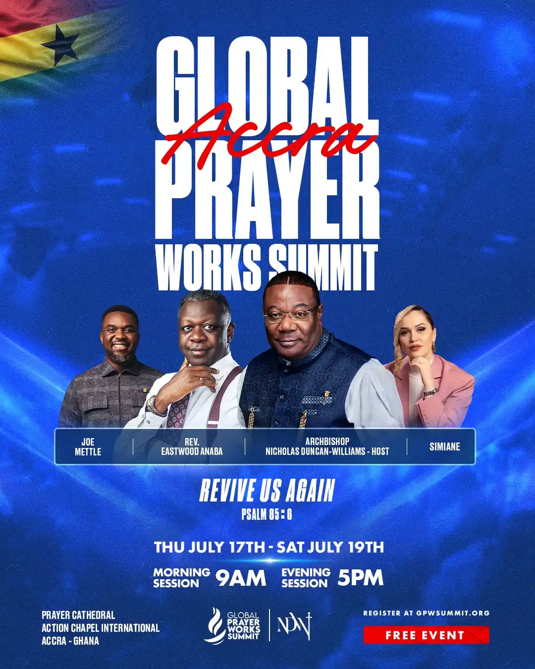 Image from Nicholas Duncan-Williams Ministries: God never calls His people to a gathering without a purpose. Be part ...