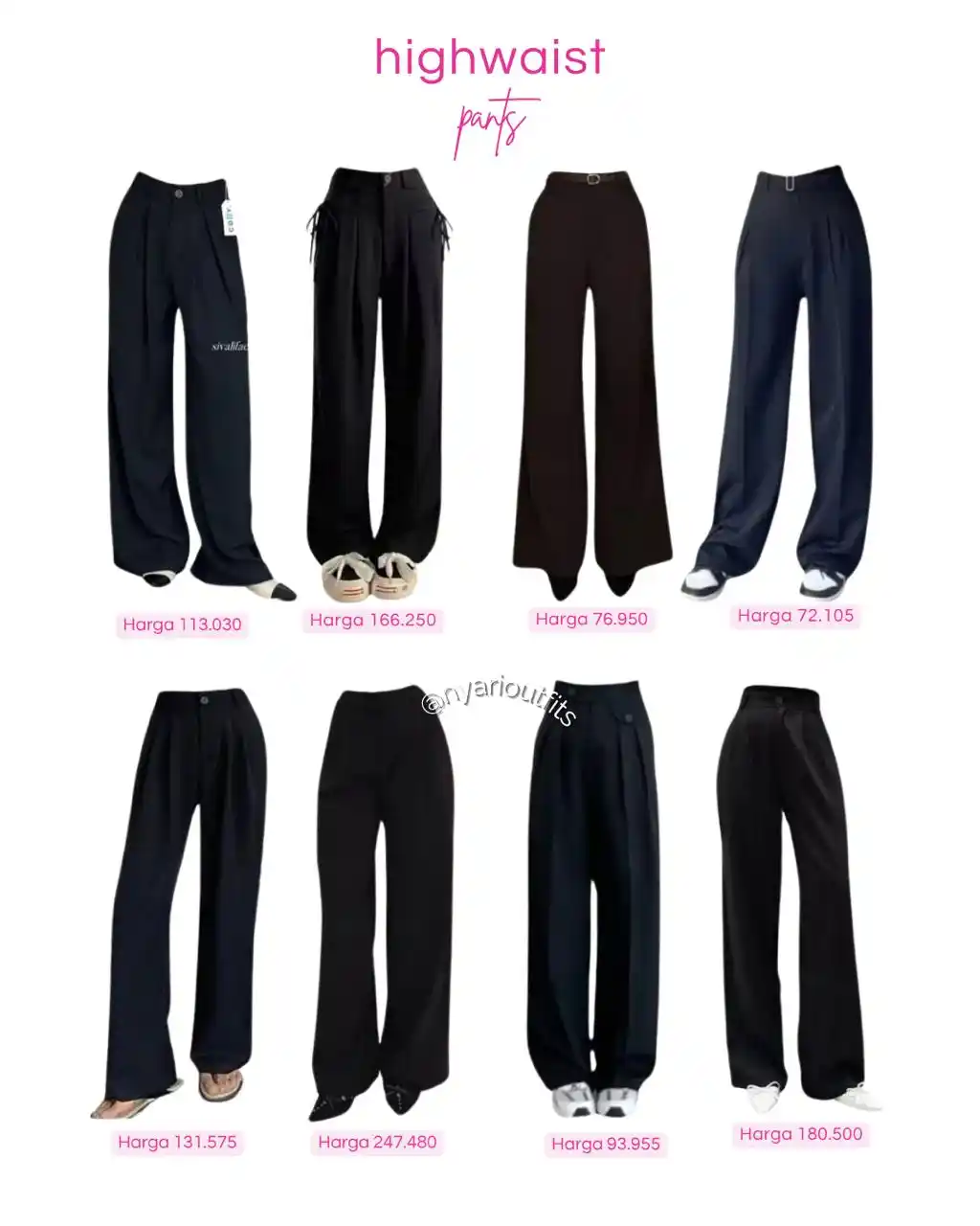 Image from OOTD Hijab |  Inspirasi OOTD | Rekomendasi Outfit | Outfit Hijab: highwaist pants 🛍️🛍️ yukk spill ⤵️ 1. sivali https://s.shopee.co.id/...