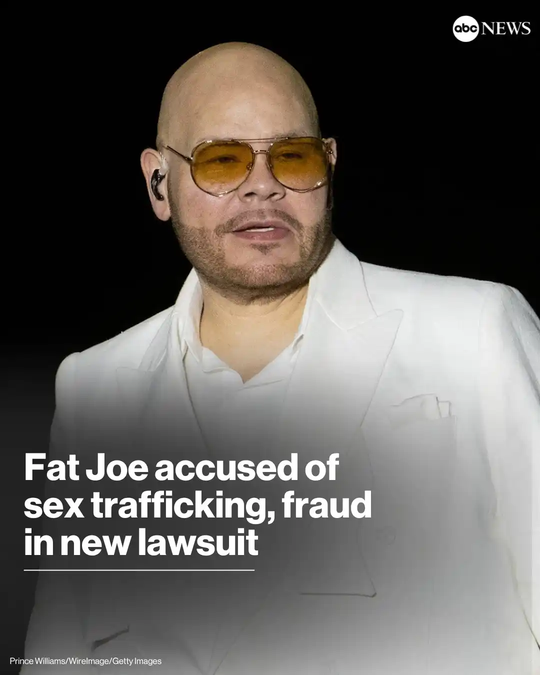 Image from ABC News: Joseph "Fat Joe" Cartagena is being accused of sex trafficking, fraud ...