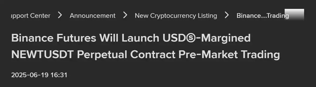 Image from ComPho Crypto Bitcoin: 🔈 Magic Newton Airdrop — NEWT/USDT is coming soon to Binance Pre-Mark...