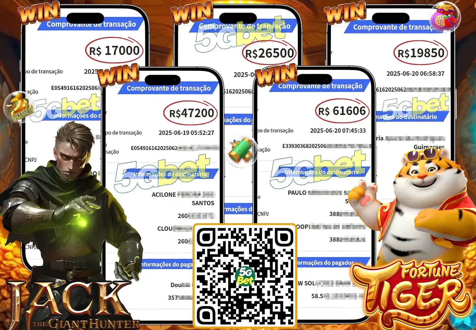 Image from 5Gbet | Canal Oficial: 🚩🚩 Parabéns a todos os jogadores que receberam 5Gbet Bônus de Carnav...