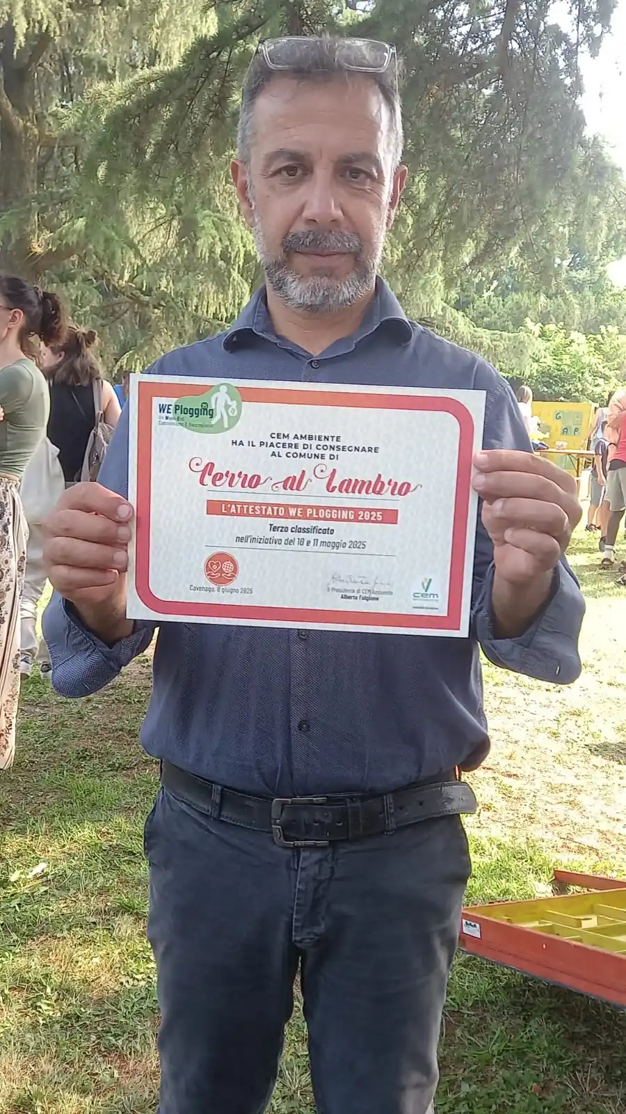 Image from Comune di Cerro al Lambro: Premiazioni WE Plogging 2025 - domenica 8 giugno 2025.                ...
