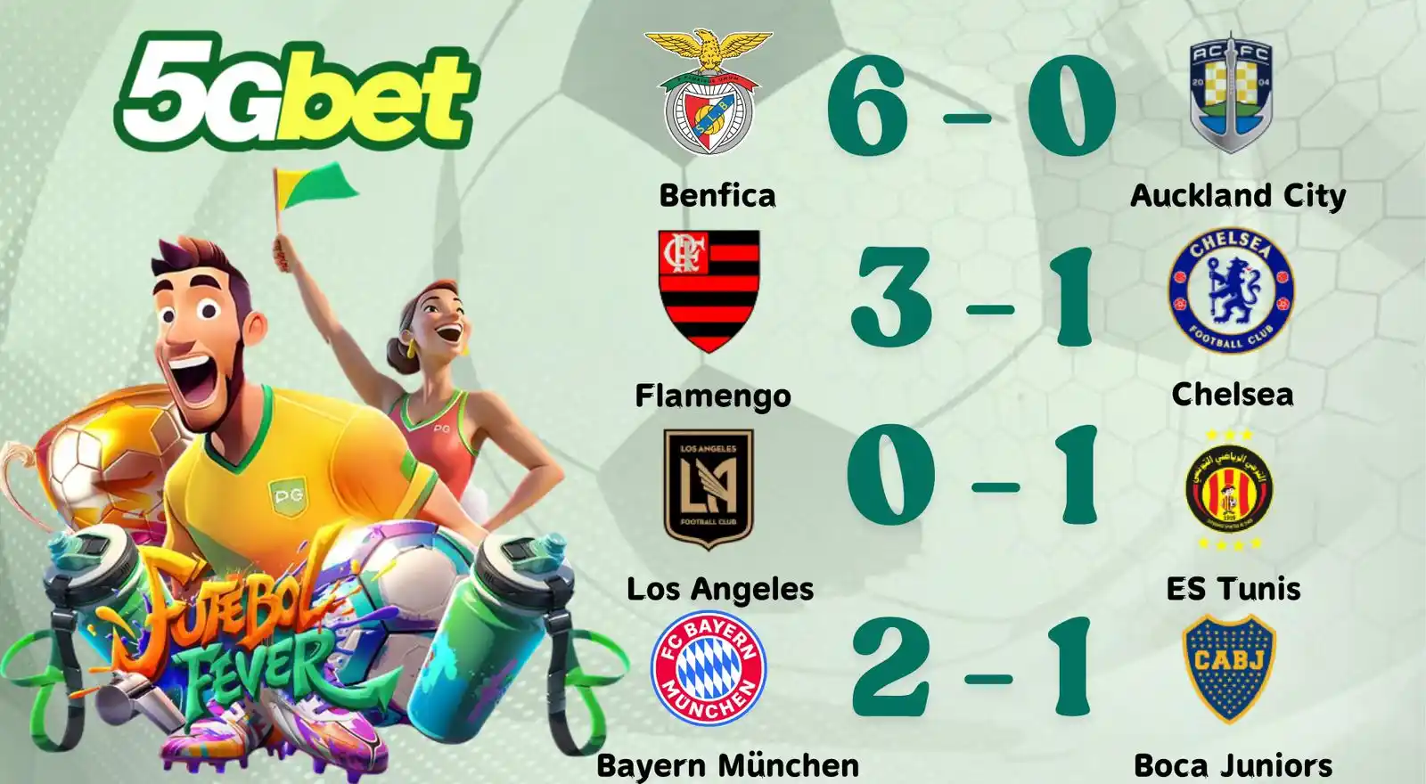 Image from 5Gbet | Canal Oficial: ⭐ Resultados da 7ª Rodada da Copa do Mundo de Clubes da FIFA 2025 Anun...