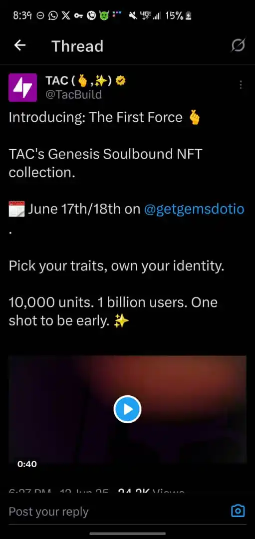 Image from CactusJack 🌵👑: TACMAN SBTs on @TacBuild eligibility checker is out, go check via thes...