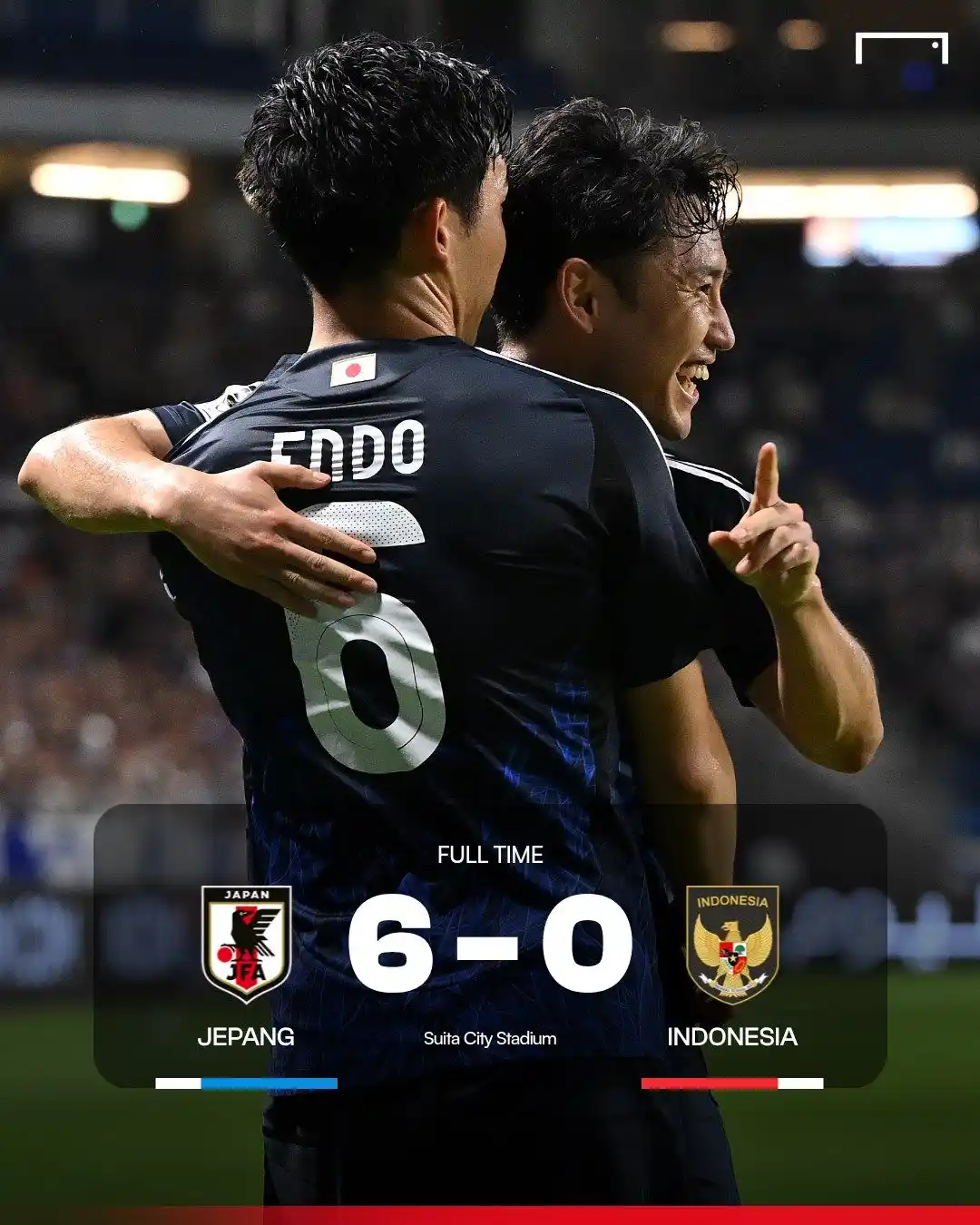 Image from GOAL Indonesia: 𝐓𝐄𝐑𝐊𝐎𝐘𝐀𝐊-𝐊𝐎𝐘𝐀𝐊! 🥅  Unggul di semua lini, 🇯🇵 Jepang men...