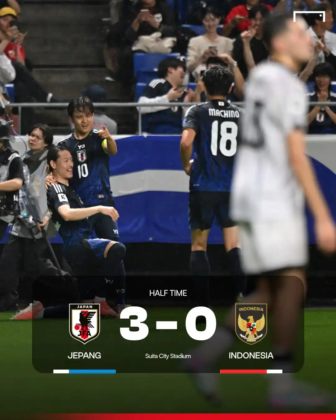 Image from GOAL Indonesia: 𝗧𝗘𝗥𝗧𝗜𝗡𝗚𝗚𝗔𝗟 𝗝𝗔𝗨𝗛 ⬇️😞  Mampukah timnas Indonesia bangkit ...