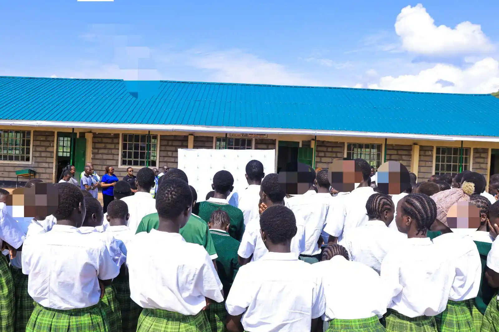 Image from Kenya Power: 2/2 The school, located in a region affected by insecurity, cattle rus...