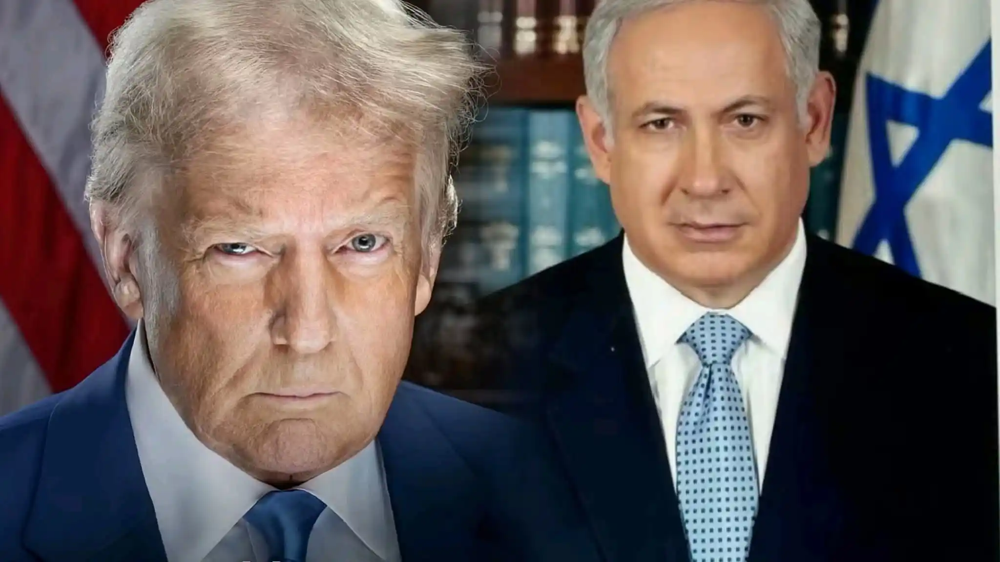 Image from INFO UNION DES PEUPLES AFRICAINS (U.P.A): BENJAMIN NETANYAHOU ET DONALD TRUMP VEULENT PRECIPITER LE MONDE DANS L...