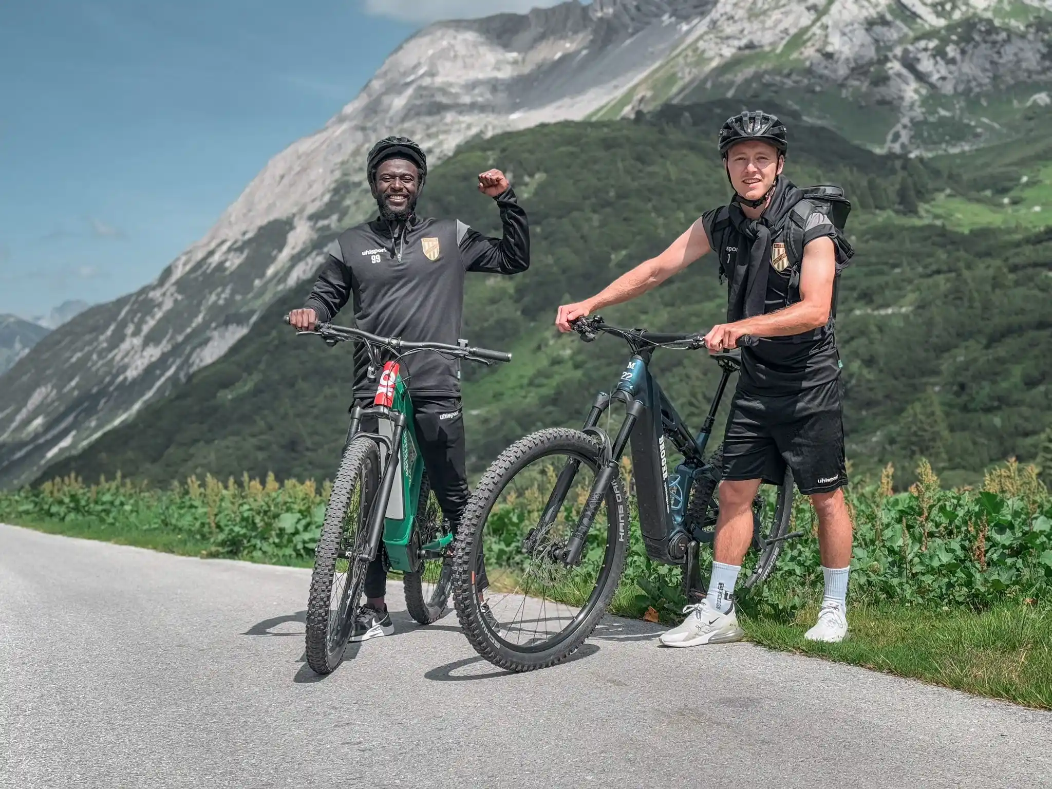 Image from SC Austria Lustenau: Biketour durch die Lecher Berge bis zum Formarinsee auf 1.793 Meter Hö...