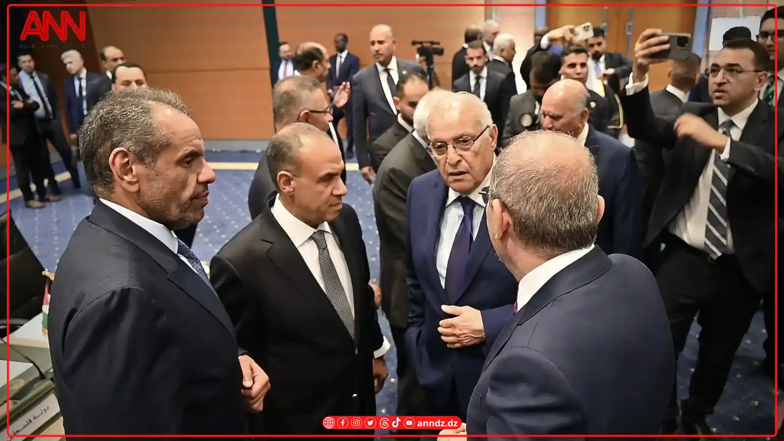 Image from الشبكة الجزائرية للأخبار ANNDZ: بمشاركة الجزائر.. الجامعة العربية تدين العدوان الإسرائيلي على إيران وت...