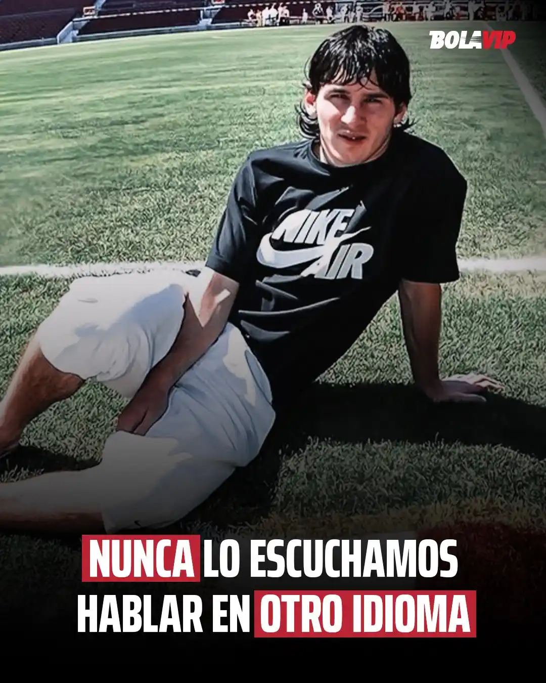 Image from Bolavip | Lionel Messi: 🇪🇸 Podríamos haberlo escuchado hablar en catalán por sus 18 años viv...