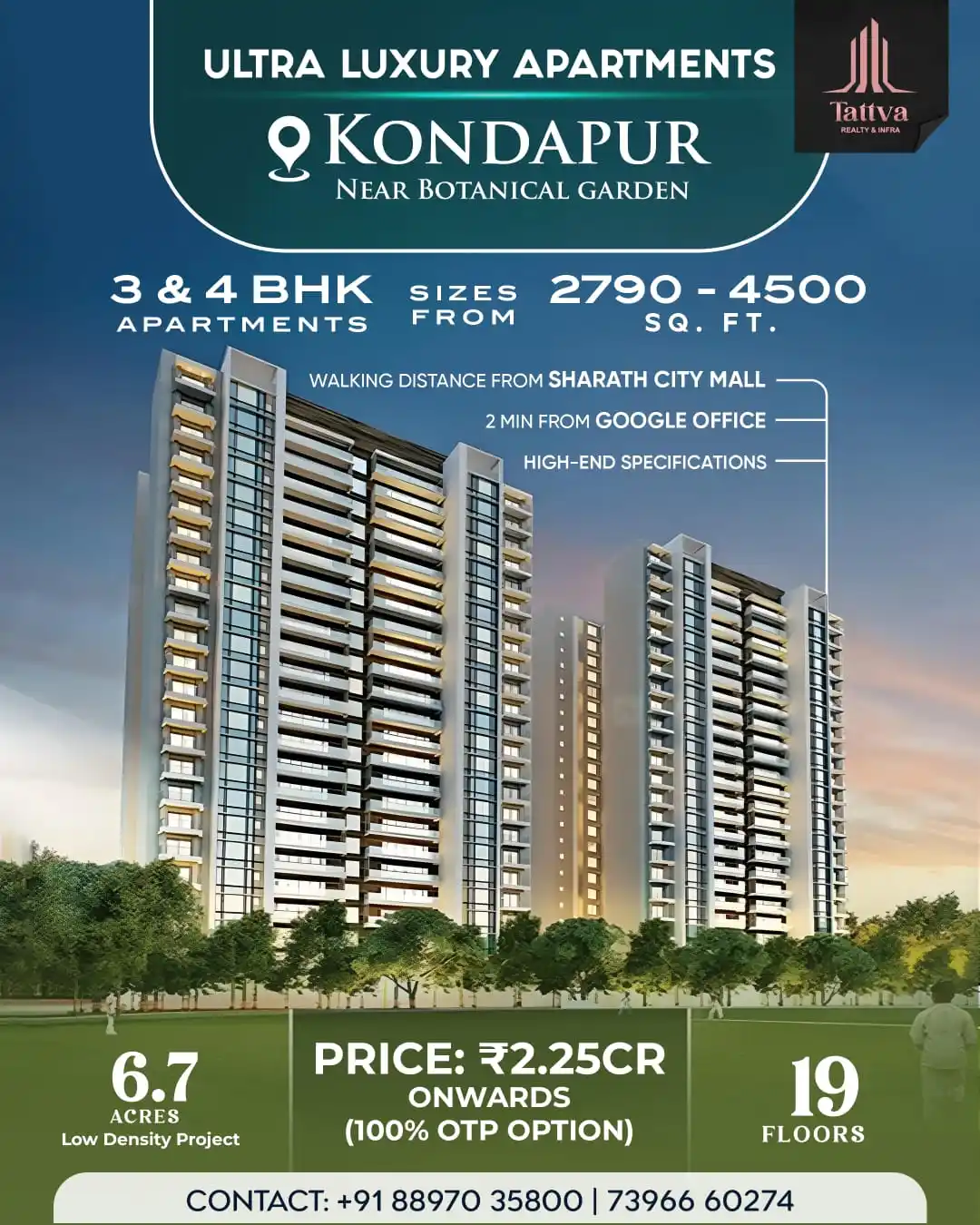 Image from *TATTVA Realty & Infra -  Leading Real Estate Investment Destination*: *Exclusive Investor / Landowner Share Deal:-* By Premium Builder  🏠 E...