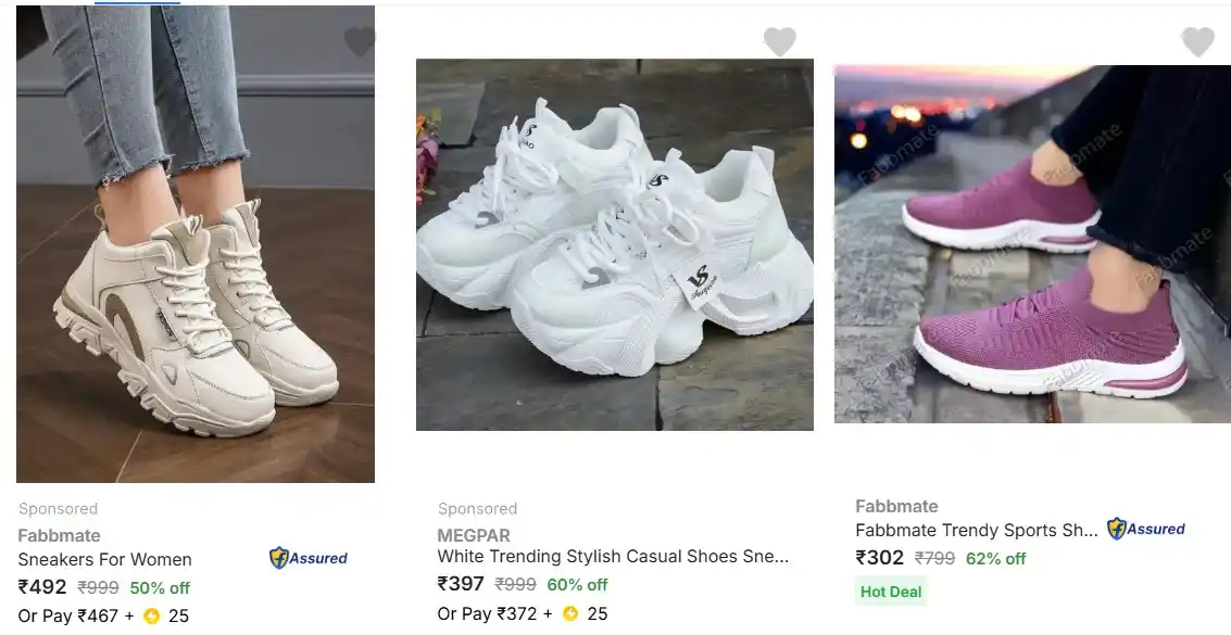 Image from 💥 Loot Bazaar – Amazon Flipkart Myntra Meesho Ajio Deals Offers Coupons Discounts Sale Today 🔥: 🔥Flipkart Women’s Footwear Deals — Budget to Trendy  Shoes  Under ₹49...