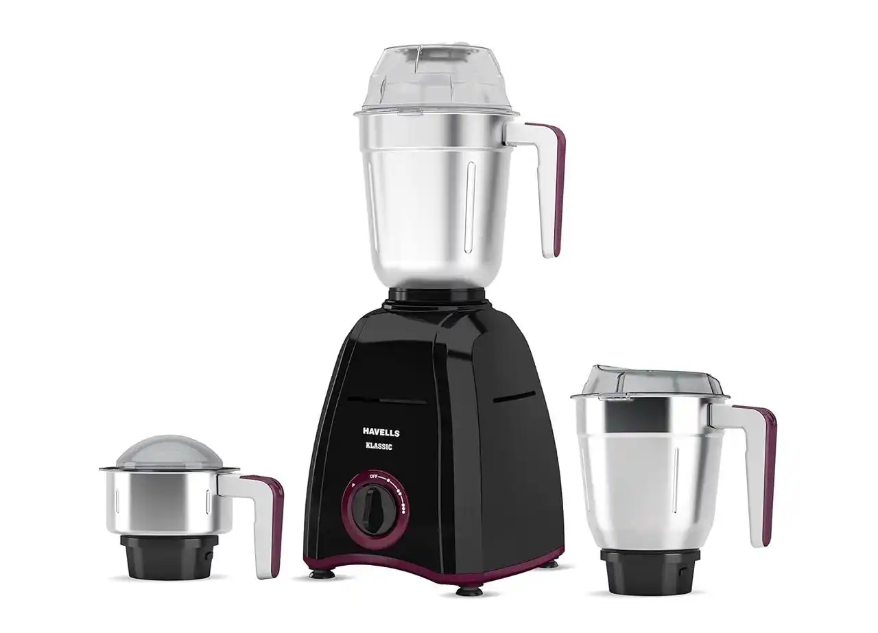 Image from 💥 Loot Bazaar – Amazon Flipkart Myntra Meesho Ajio Deals Offers Coupons Discounts Sale Today 🔥: 🔥🔥Havells Klassic 3 Jar 800 Watt Mixer Grinder with 3 Wider mouth St...