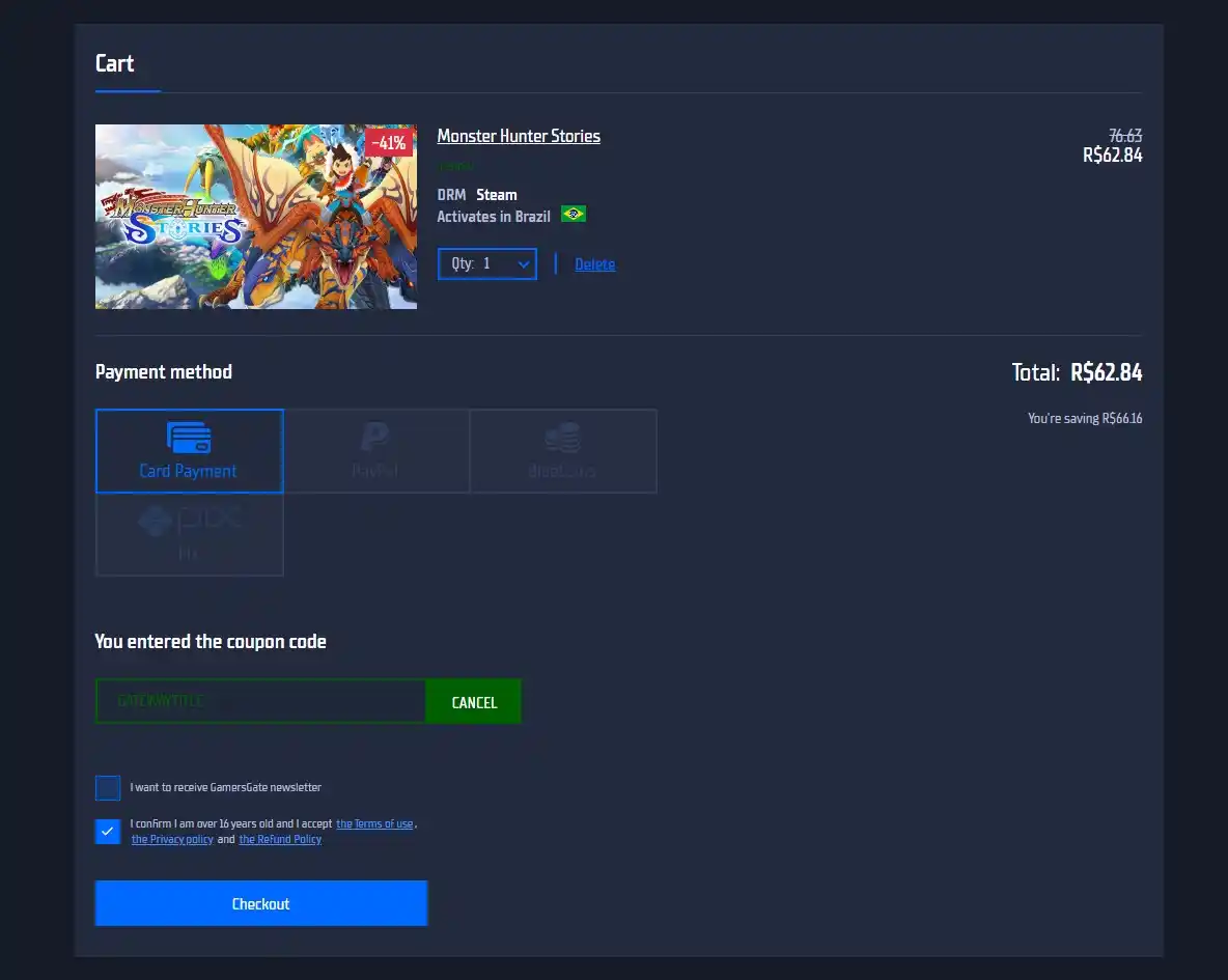 Image from Ofertas - GamePlaysCassi: Menor preço HISTÓRICO!  Monster Hunter Stories por R$ 62,84 com ativaç...
