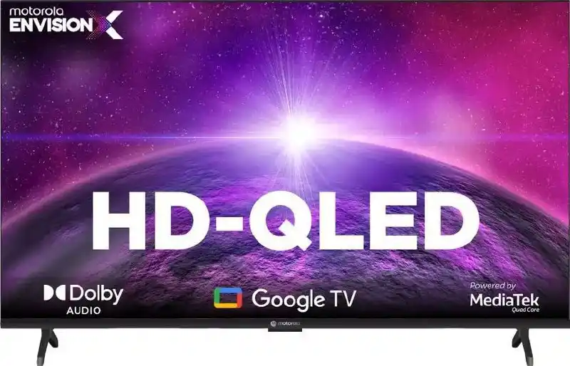 Image from 💥 Loot Bazaar – Amazon Flipkart Myntra Meesho Ajio Deals Offers Coupons Discounts Sale Today 🔥: 🔥🔥MOTOROLA 80 cm (32 inch) QLED HD Ready Smart Google TV 2025 Editio...