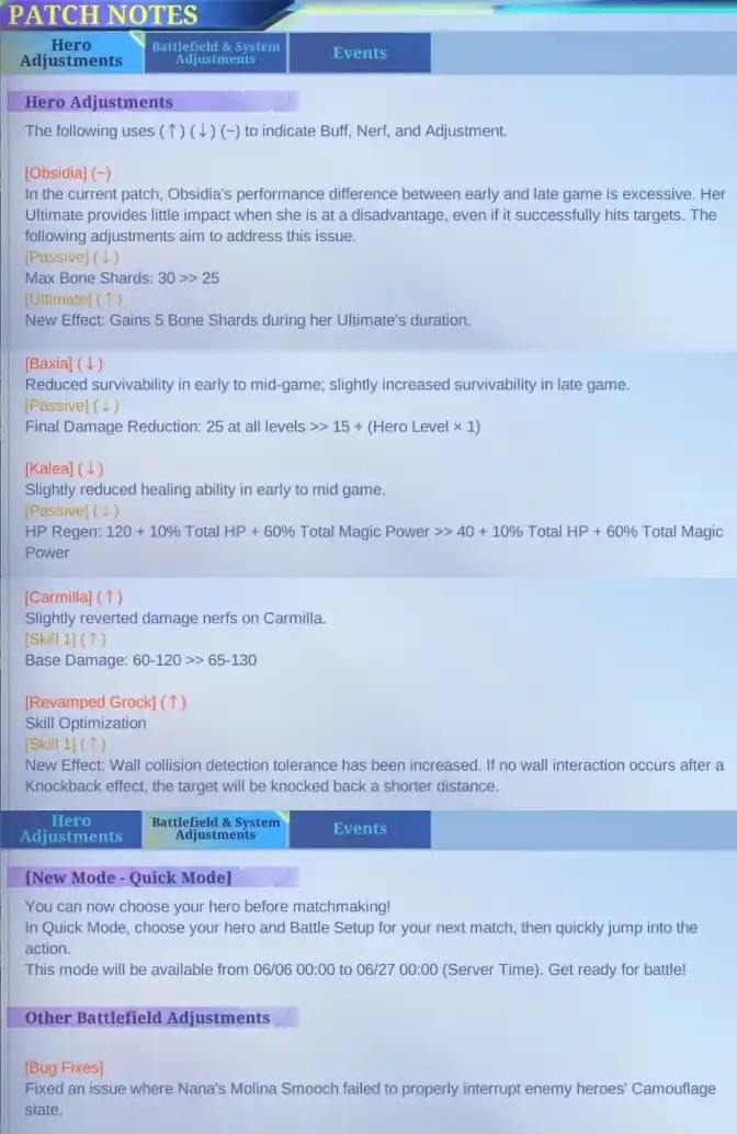 Image from Mobile Legends Info - Thelanternsky: New Advanced Server Update 1.9.88 Patch Notes | Buffs for Carmilla & G...