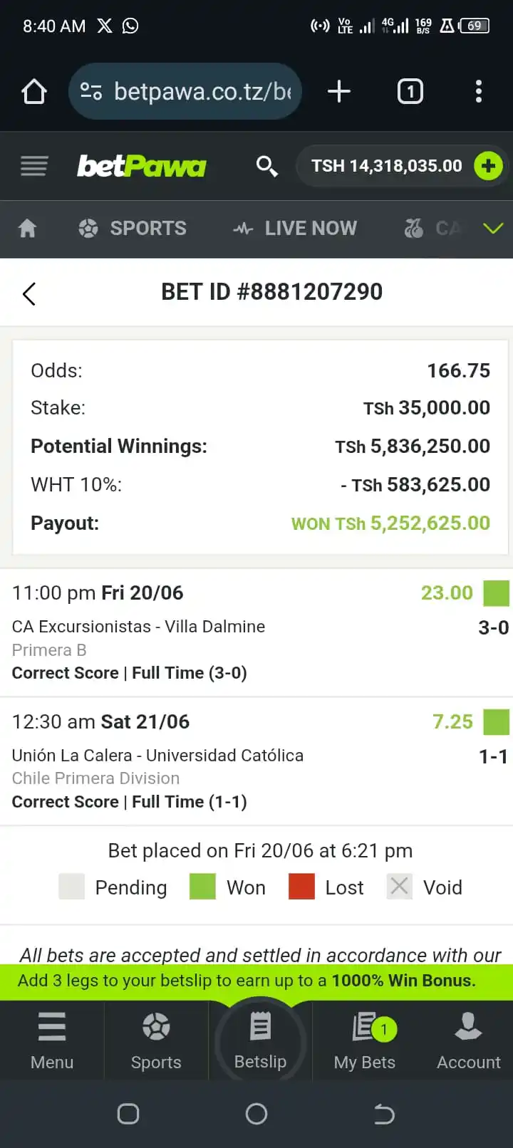 Image from JAMVI PROFITS BETTING TIPS: Night Ticket Won✅ Congrats to you all🤝...