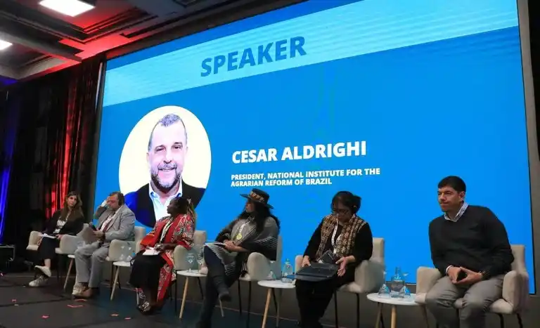 Image from Incra: 🗣️✨ O Presidente do Incra fala sobre reforma agrária no Fórum Global ...