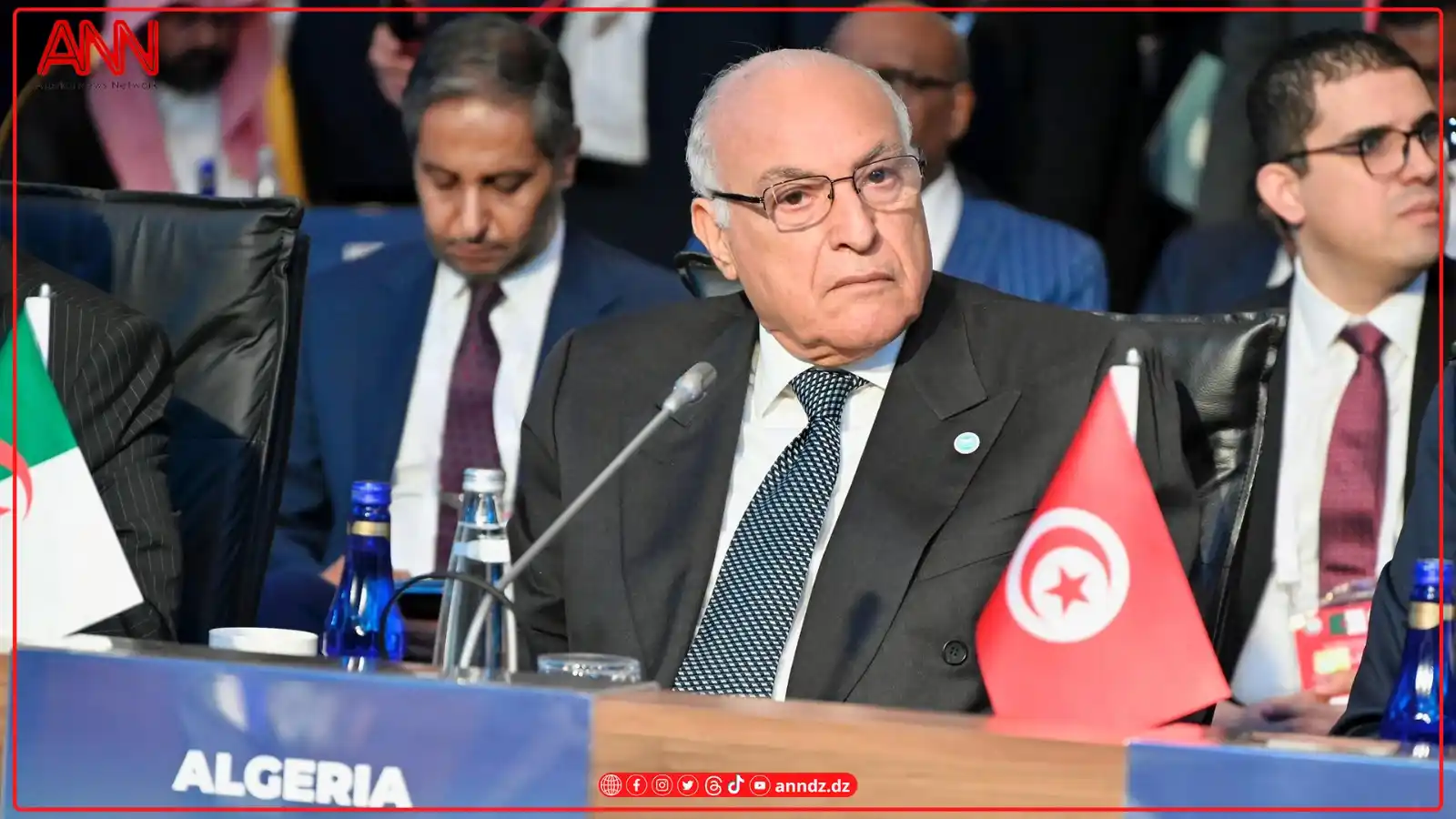 Image from الشبكة الجزائرية للأخبار ANNDZ: 🔴وزير الدولة، وزير الشؤون الخارجية والجالية الوطنية بالـخارج والشؤون ...
