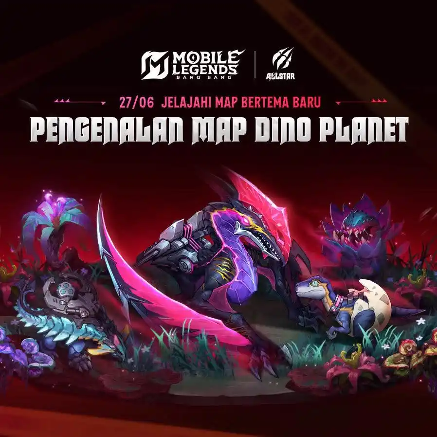 Image from Mobile Legends Info - Thelanternsky: Pembaruan Besar ALLSTAR! Map bertema dinosaurus pertama "Dino Planet" ...